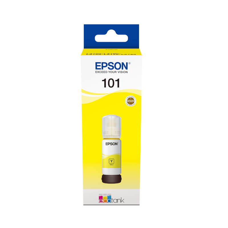 Чорнило Epson 101 EcoTank Yellow ink bottle 70 ml (C13T03V44A)